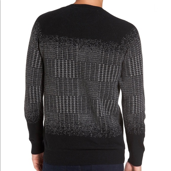 SLATE & STONE Block Pattern Wool Sweater - Picture 2 of 7